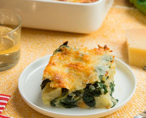 pastel de acelga y patata