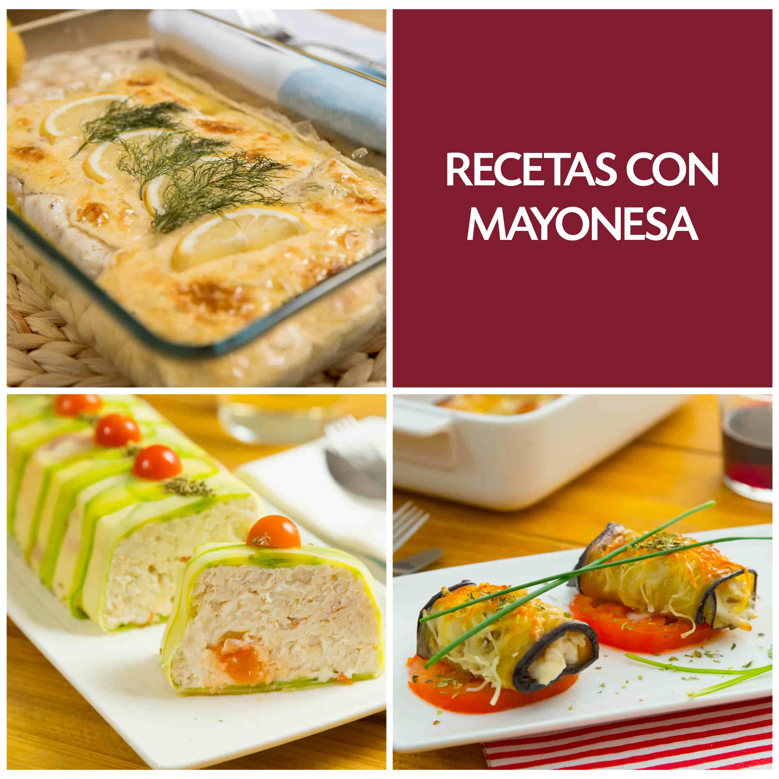 Recetas con mayonesa