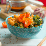 Ensalada de coliflor y brócoli