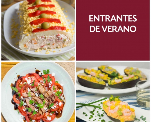 Recetas entrantes de verano