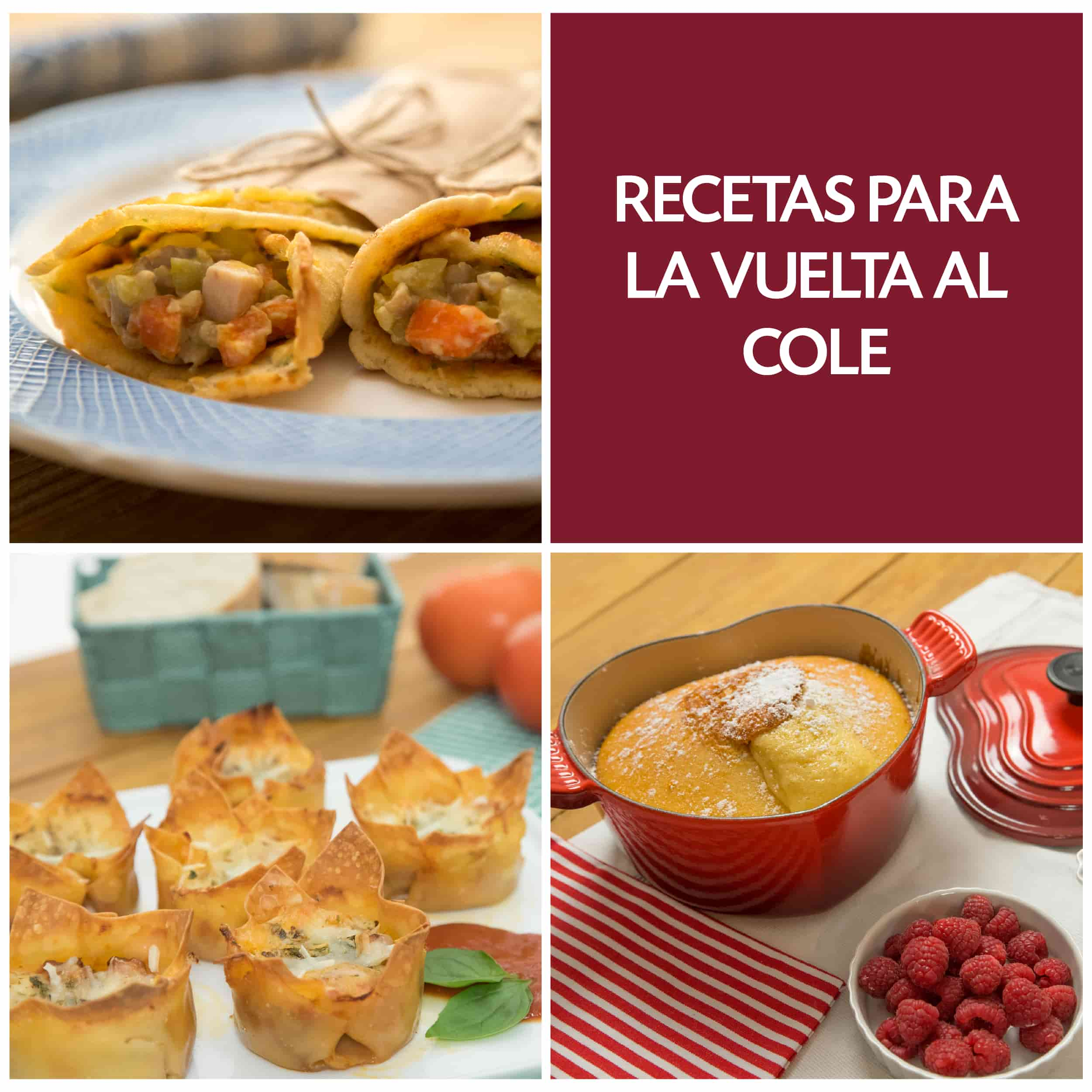 recetas para la vuelta al cole