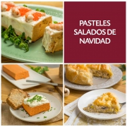 Recetas de pasteles salados de Navidad