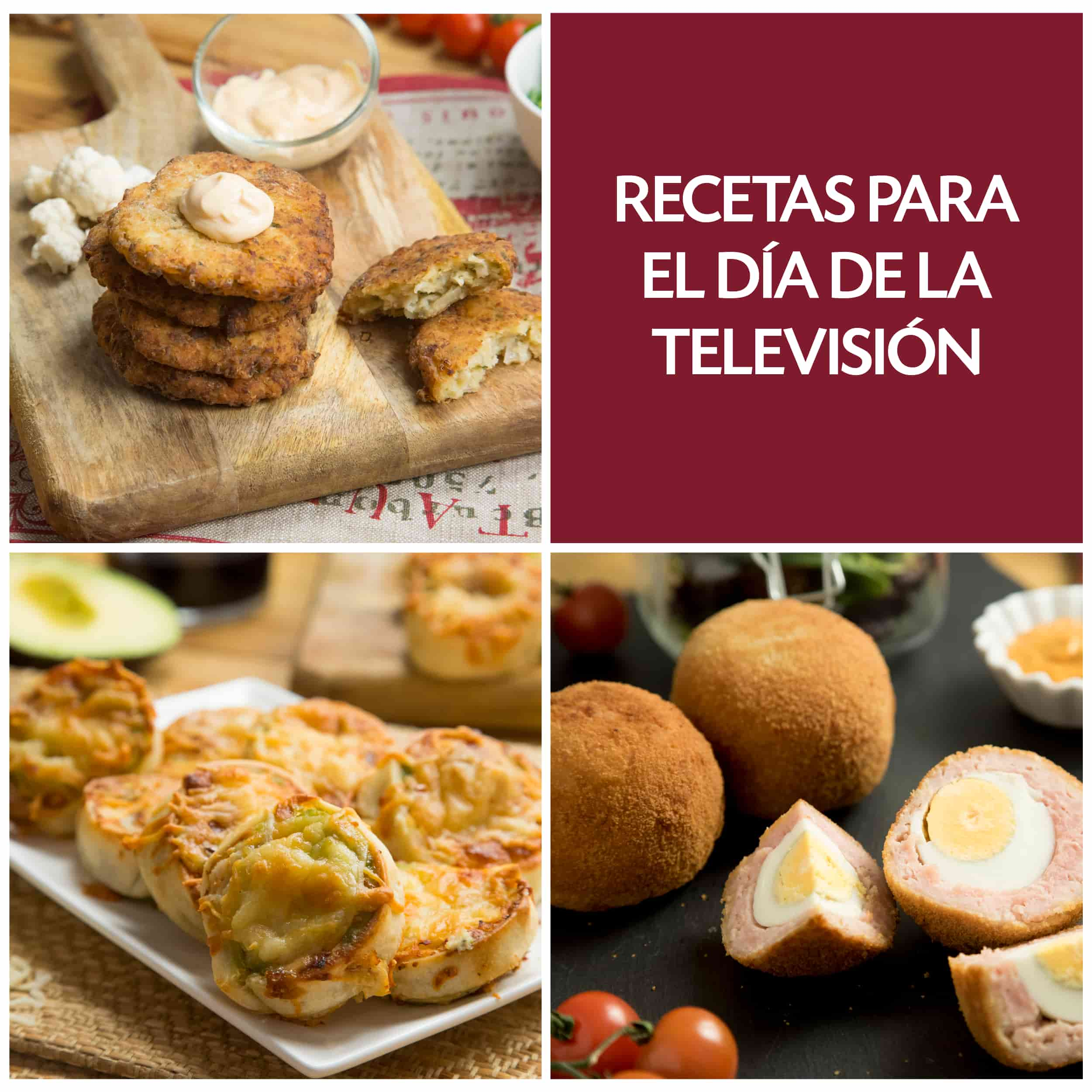 Recetas para celebrar el día mundial de la televisión