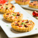 Mini quiches de setas