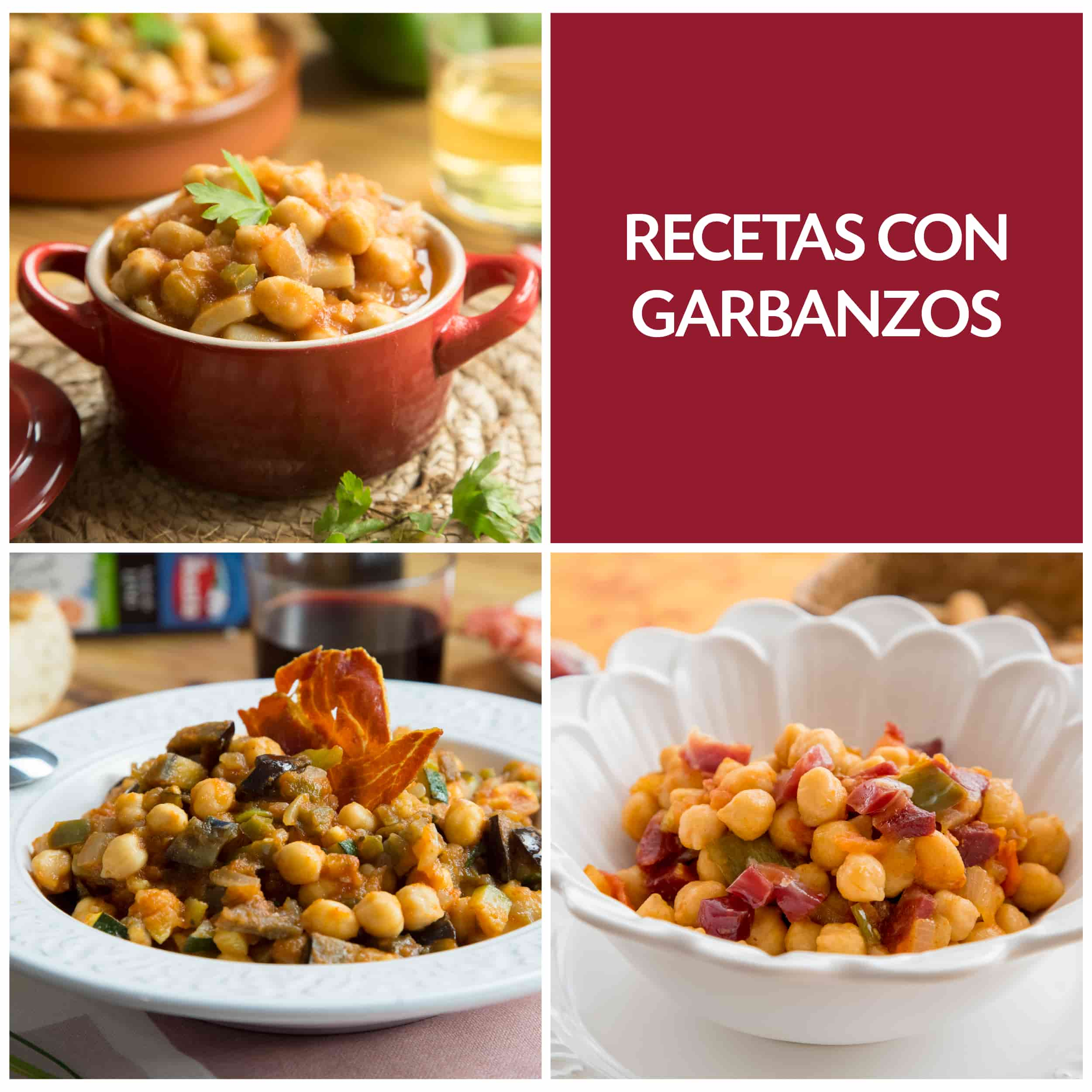 Recetas con garbanzos