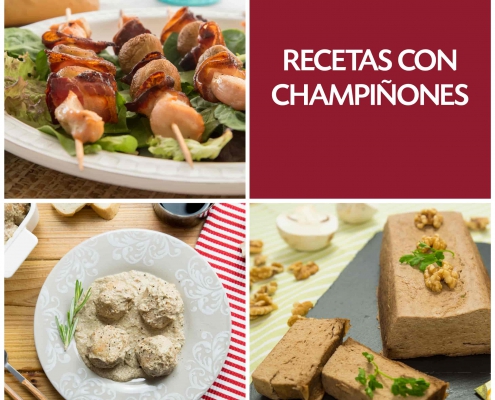 Recetas con champiñones