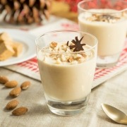 mousse de turrón