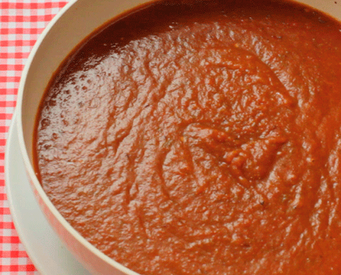 salsa de tomate frito