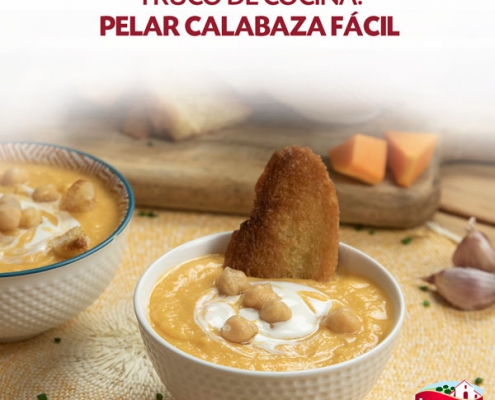 Truco de cocina: Cómo pelar calabaza fácilmente