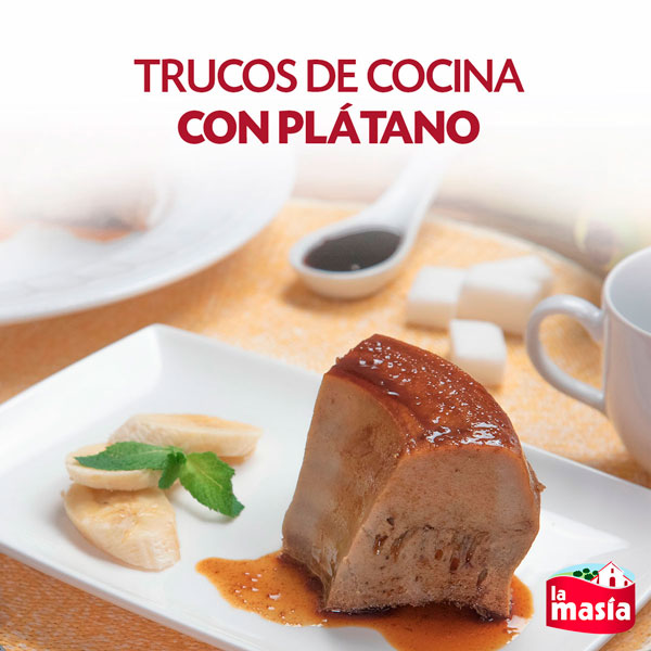 Trucos de cocina con plátano