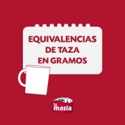 Truco de cocina: Equivalencias de taza en gramos