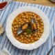 Garbanzos con mejillones