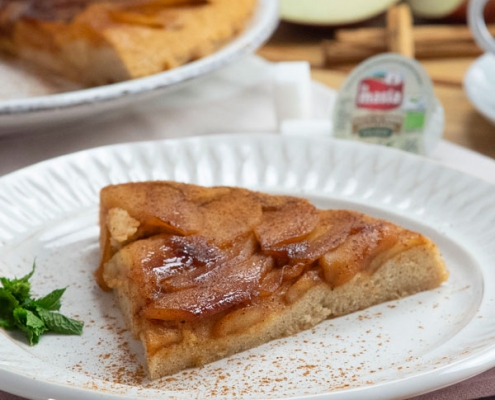 Tarta de manzana sin horno