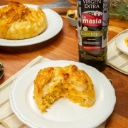 Pastel de merluza y mejillones