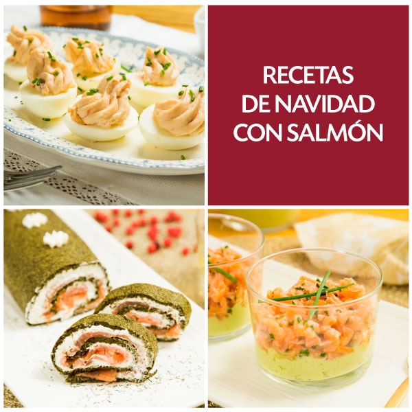 Recetas de Navidad con salmón ahumado