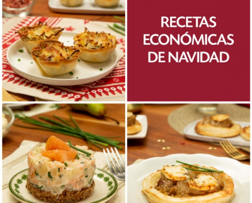 Recetas económicas de Navidad