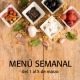 Menú semanal de 1 al 5 de marzo