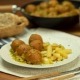 Albóndigas de pollo al curry