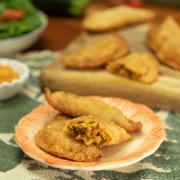 Empanadillas de calabacín y puerro