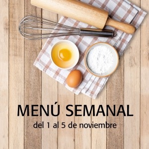 Menú semanal