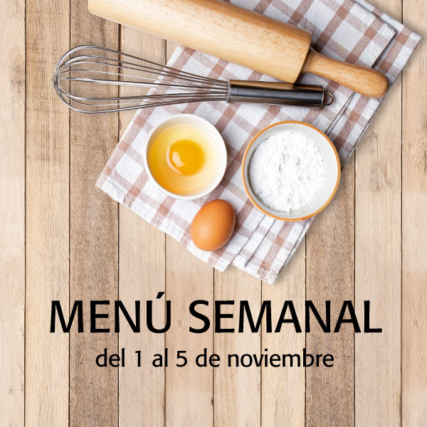 Menú semanal