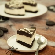 Tarta de Halloween de chocolate y crema