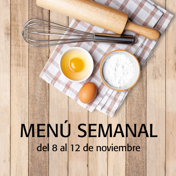 Menú semanal La masía