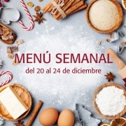 menú semanal diciembre