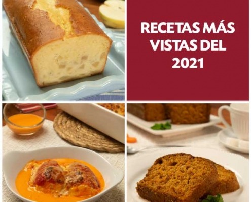 Las recetas más vistas de 2021