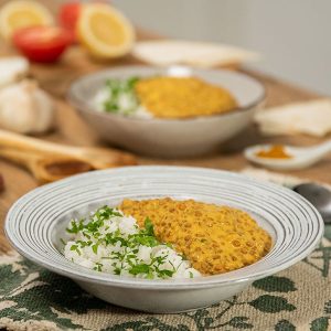 Lentejas al curry