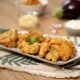 Buñuelos de berenjena y queso
