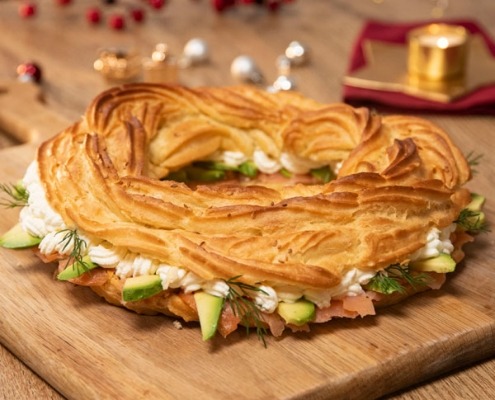 Roscón de Reyes salado