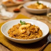 Arroz con langostinos