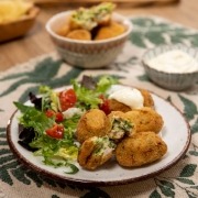 Croquetas de calabacín y atún