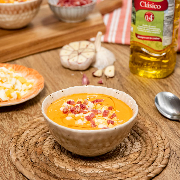 Salmorejo sin gluten