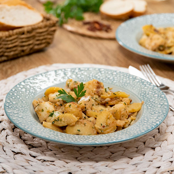 Guiso de bacalao con patatas