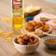 Receta casera de Palomitas de salmón a la miel