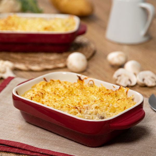 Pastel de coliflor y patata