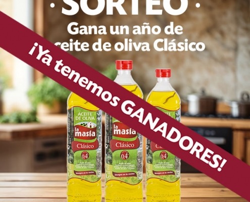 ganadores sorteo la masía año de aceite de oliva clásico