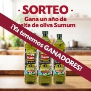 ganadores sorteo la masia año de aceite de oliva sumum