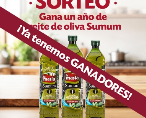 ganadores sorteo la masia año de aceite de oliva sumum