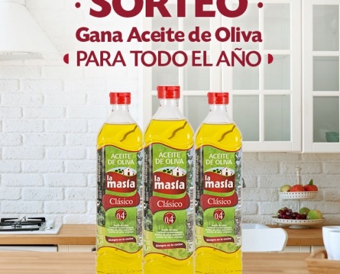 Sorteo año de aceite de oliva Clásico La Masía