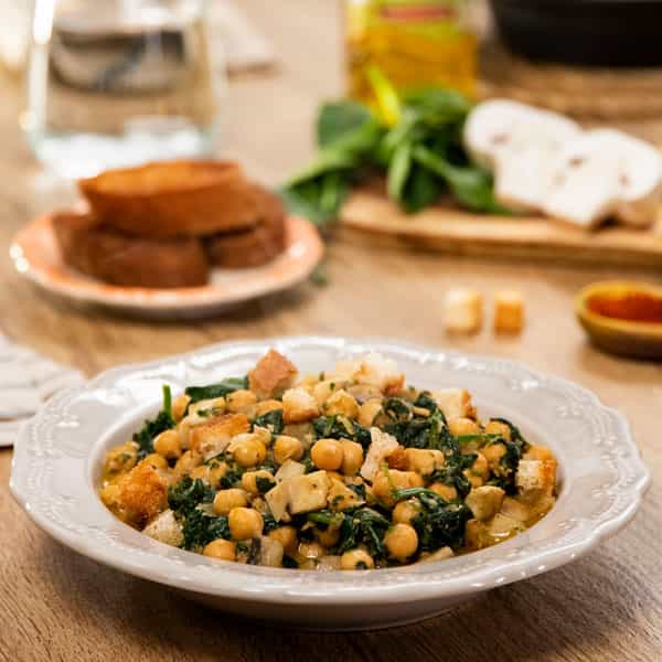 garbanzos_espinacas_champiñones