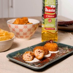 Receta casera de croquetas de pulpo y langostinos
