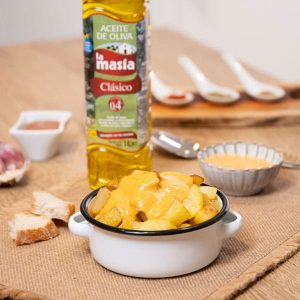 Receta casera de Patatas bravas a la andaluza