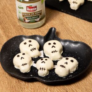 Receta casera de Galletas de chocolate para Halloween