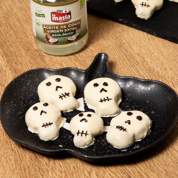 Receta casera de Galletas de chocolate para Halloween