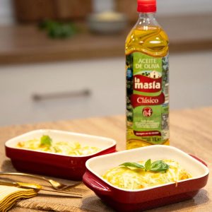 Receta casera de canelones de puerro con bechamel de calabacín