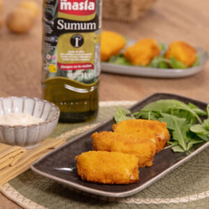 Receta casera de croquetas de tortilla de patatas